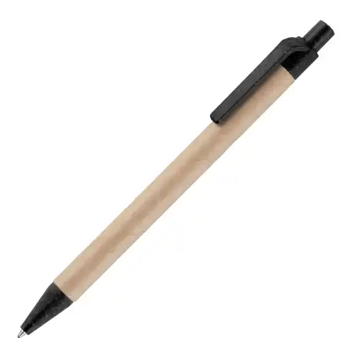 Ayr-Card Ball Pen With Wheat Trim